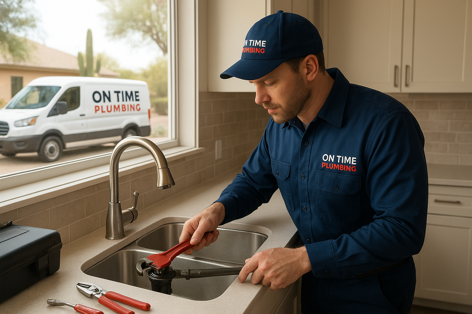 Clogged Drain Repair Services in Phoenix, AZ | On Time Plumbing
