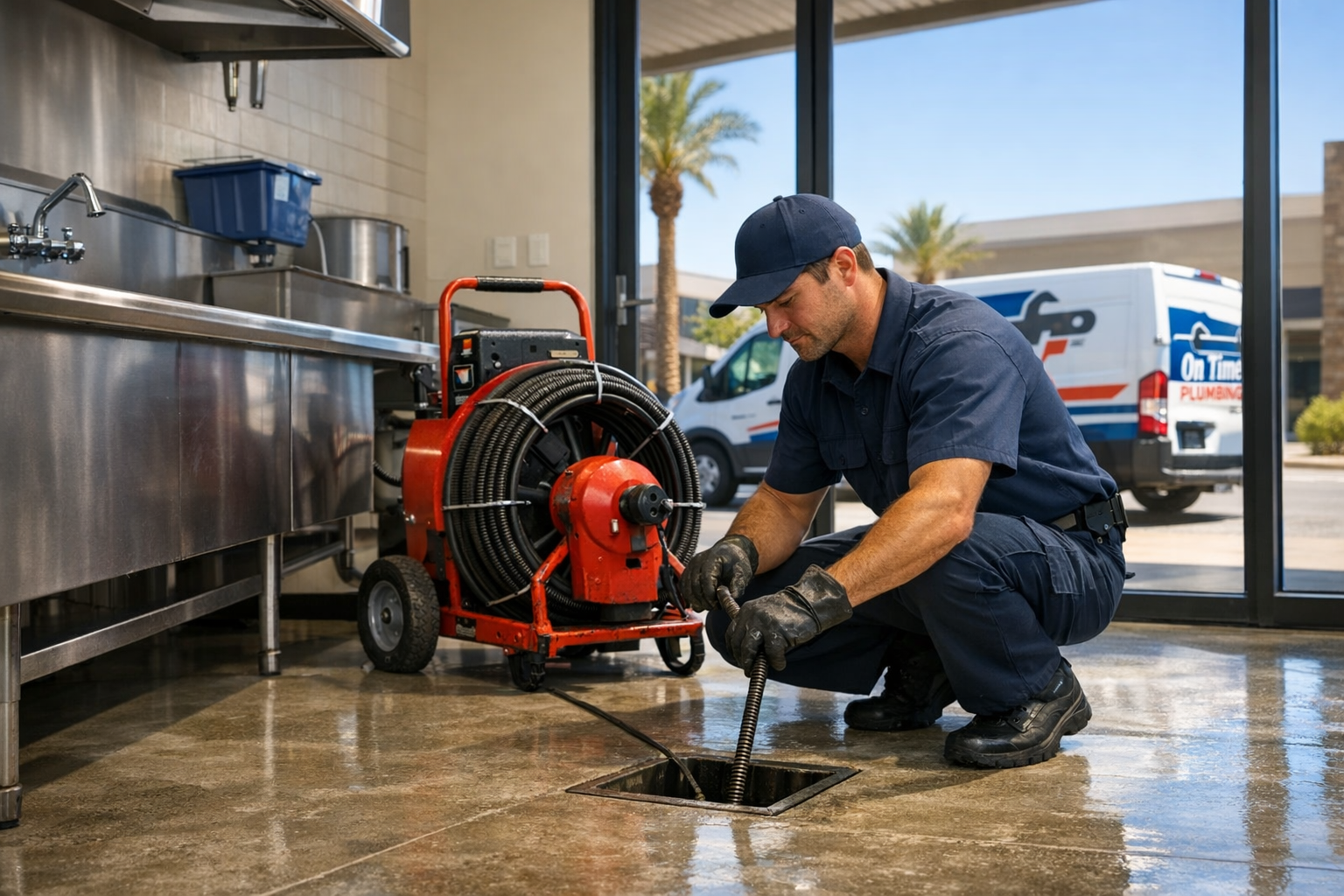 Commercial Drain Cleaning Services in Phoenix, AZ for Fast, Reliable Business Plumbing