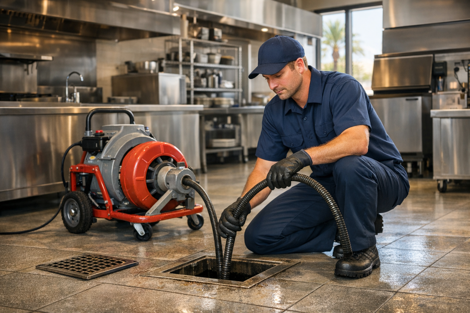 Commercial Drain Cleaning Services in Phoenix, AZ for Fast, Reliable Business Plumbing