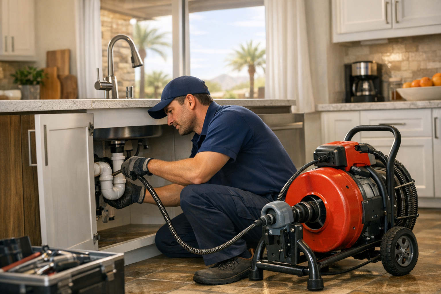 Drain Cleaning Services in Goodyear AZ: Fast, Professional Help from On Time Plumbing