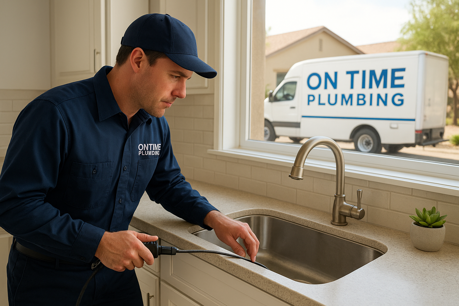 Drain Cleaning Services in Phoenix, AZ | On Time Plumbing