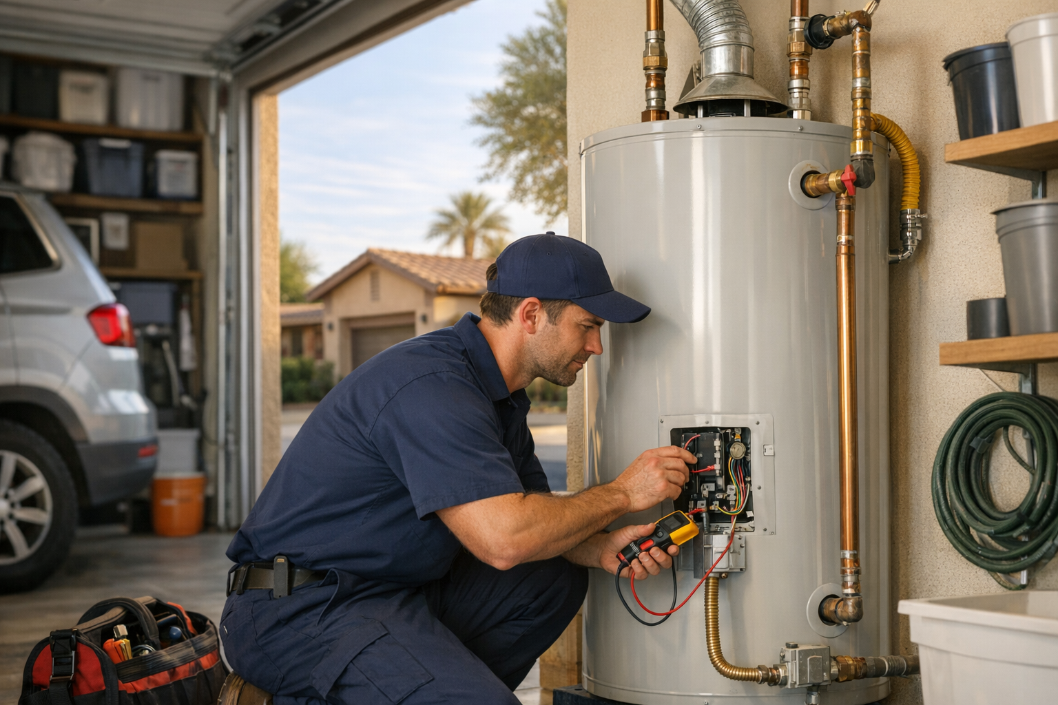 Emergency Water Heater Repair in Goodyear, AZ | Fast Service From On Time Plumbing