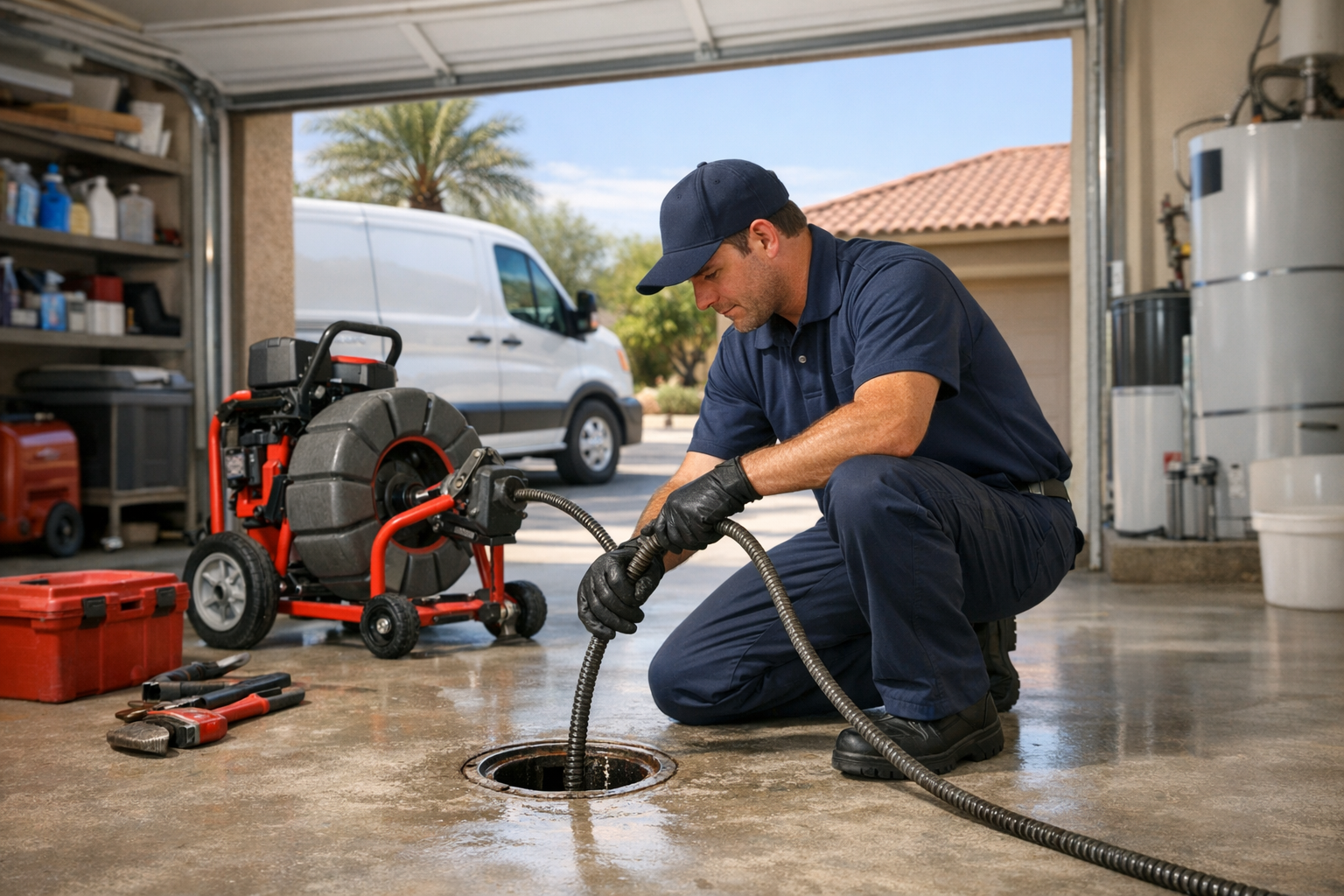 Floor Drain Cleaning Services in Phoenix, AZ | On Time Plumbing