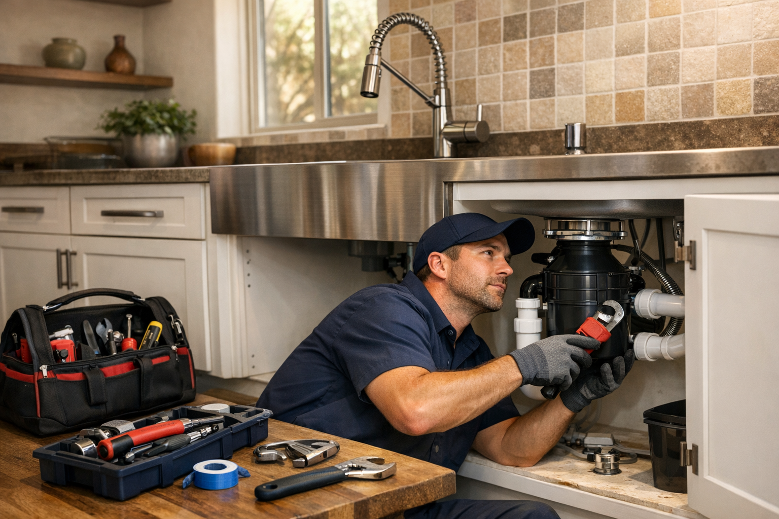 Garbage Disposal Repair Services in Phoenix, AZ: Fast Kitchen Plumbing Help from On Time Plumbing