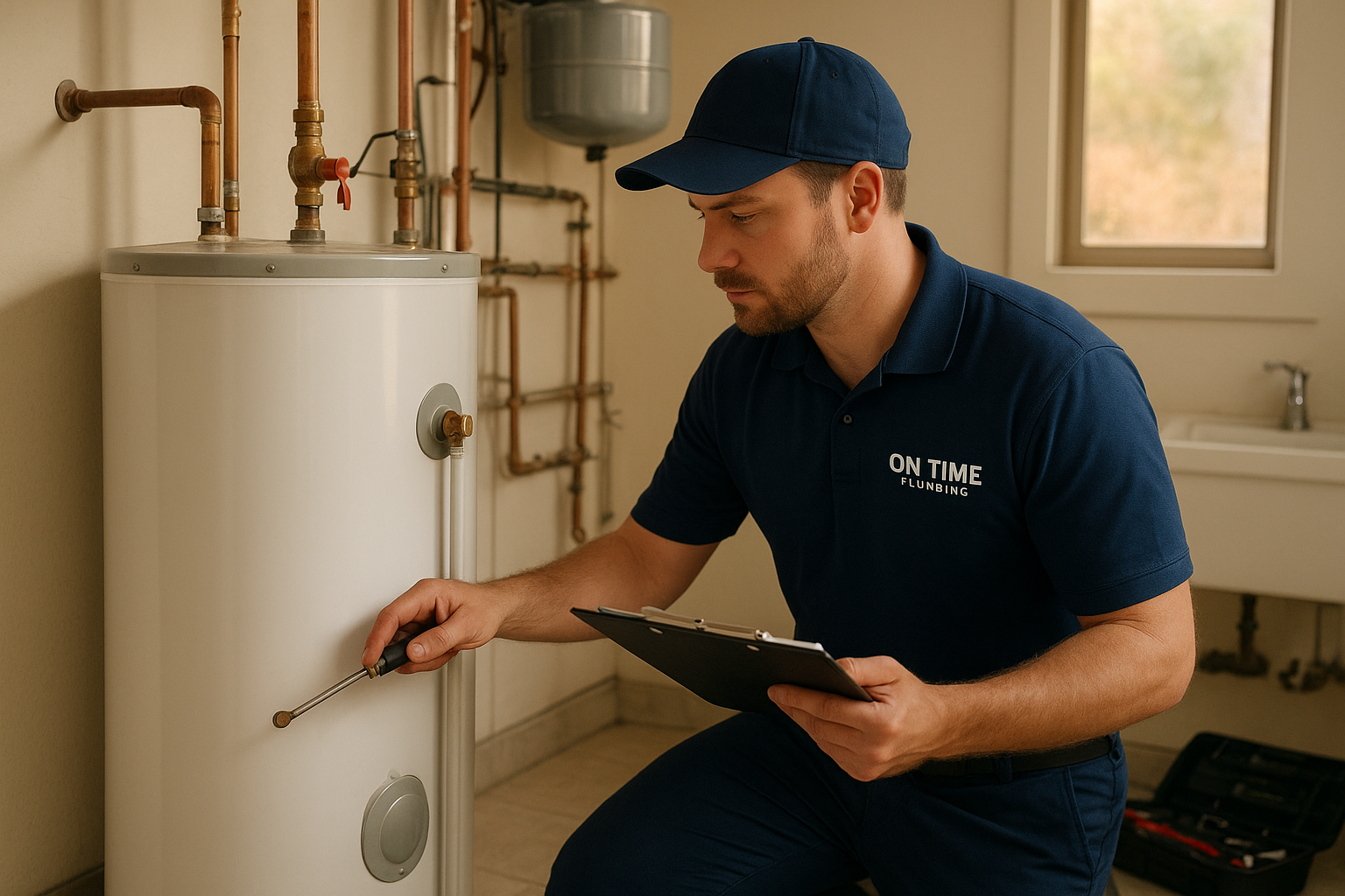 Hot Water Restoration Services in Phoenix, AZ | On Time Plumbing Water Heater Help