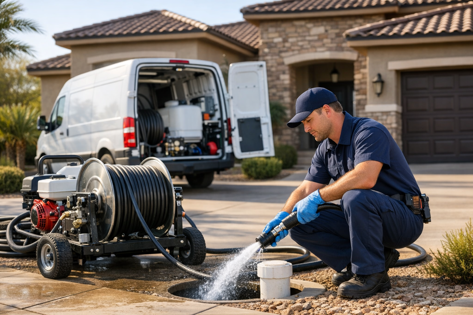 Hydro Jetting Services in Phoenix AZ for Fast, Thorough Drain Cleaning