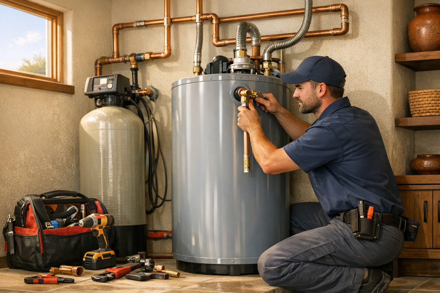 New Water Heater Installation in Goodyear, AZ | On Time Plumbing