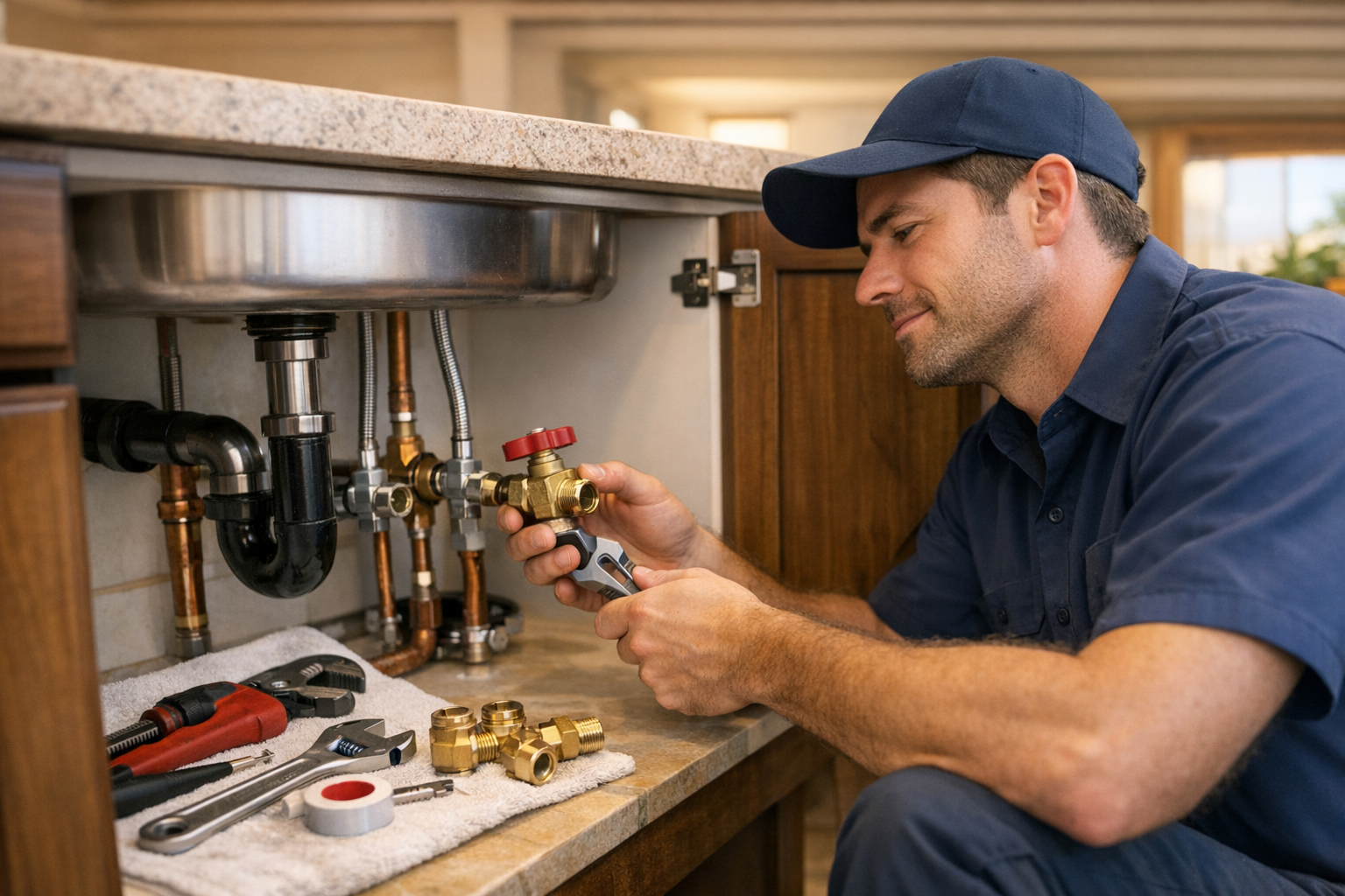 Shut Off Valve Repair and Replacement in Phoenix, AZ | On Time Plumbing