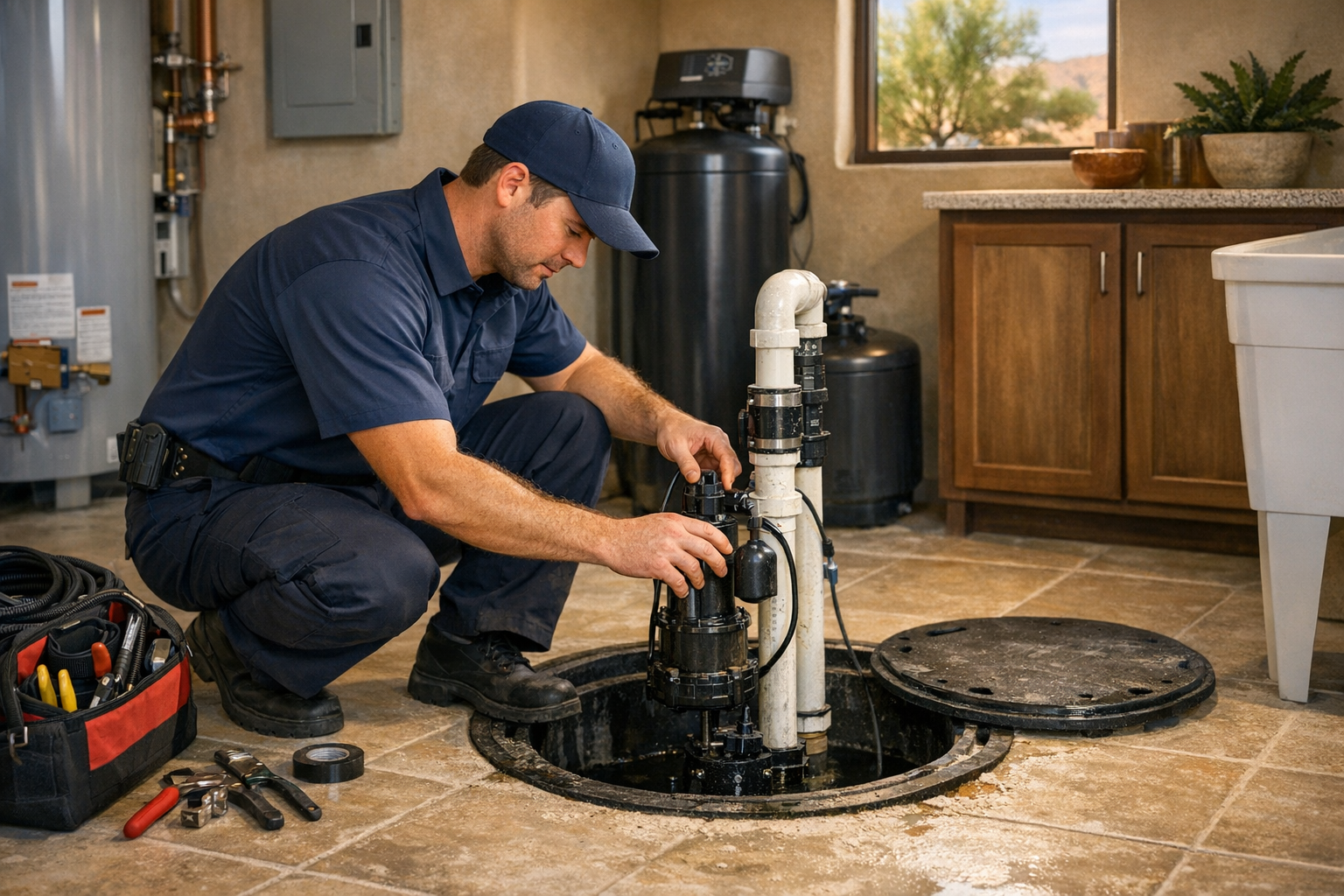 Sump Pump Plumbing Services in Goodyear, AZ | On Time Plumbing