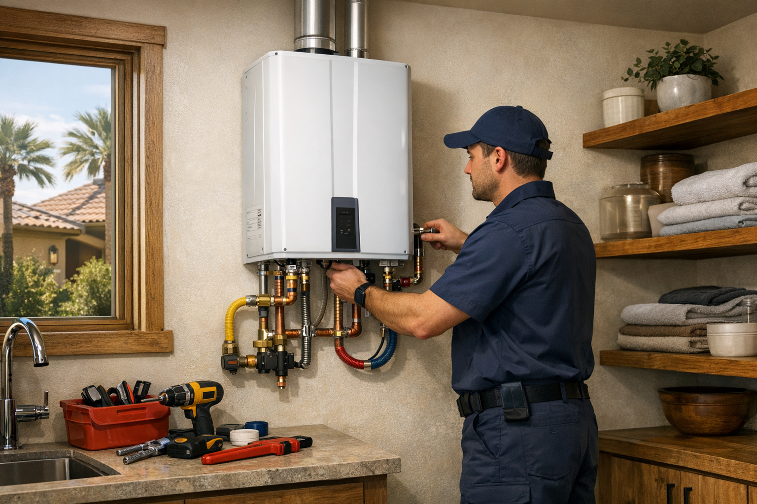 Tankless Water Heater Installation in Goodyear, AZ for Reliable Hot Water
