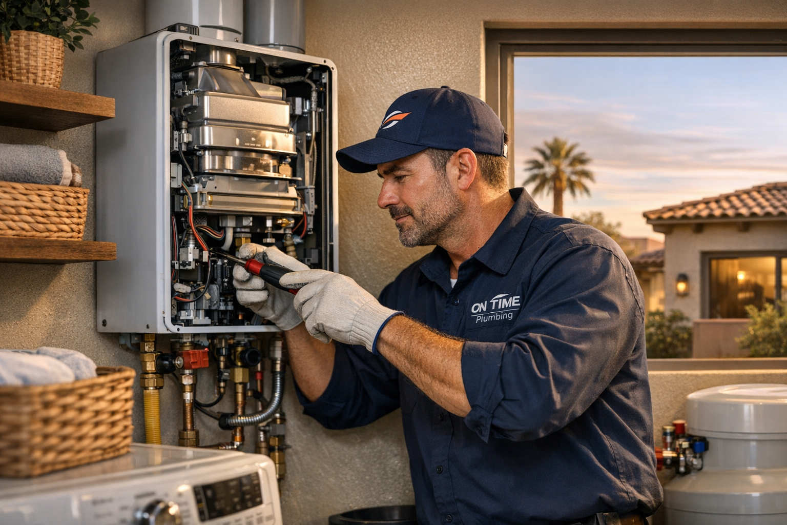 Tankless Water Heater Repair in Phoenix AZ: Fast Local Service from On Time Plumbing