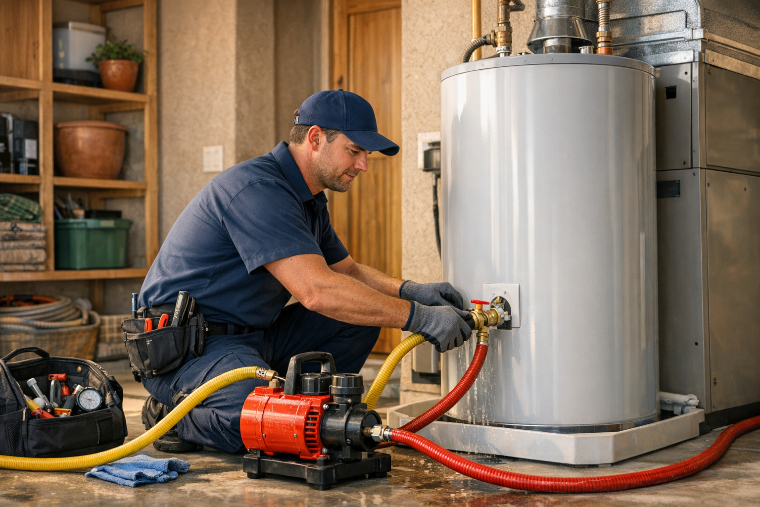 Water Heater Flushing Services in Goodyear, AZ | On Time Plumbing