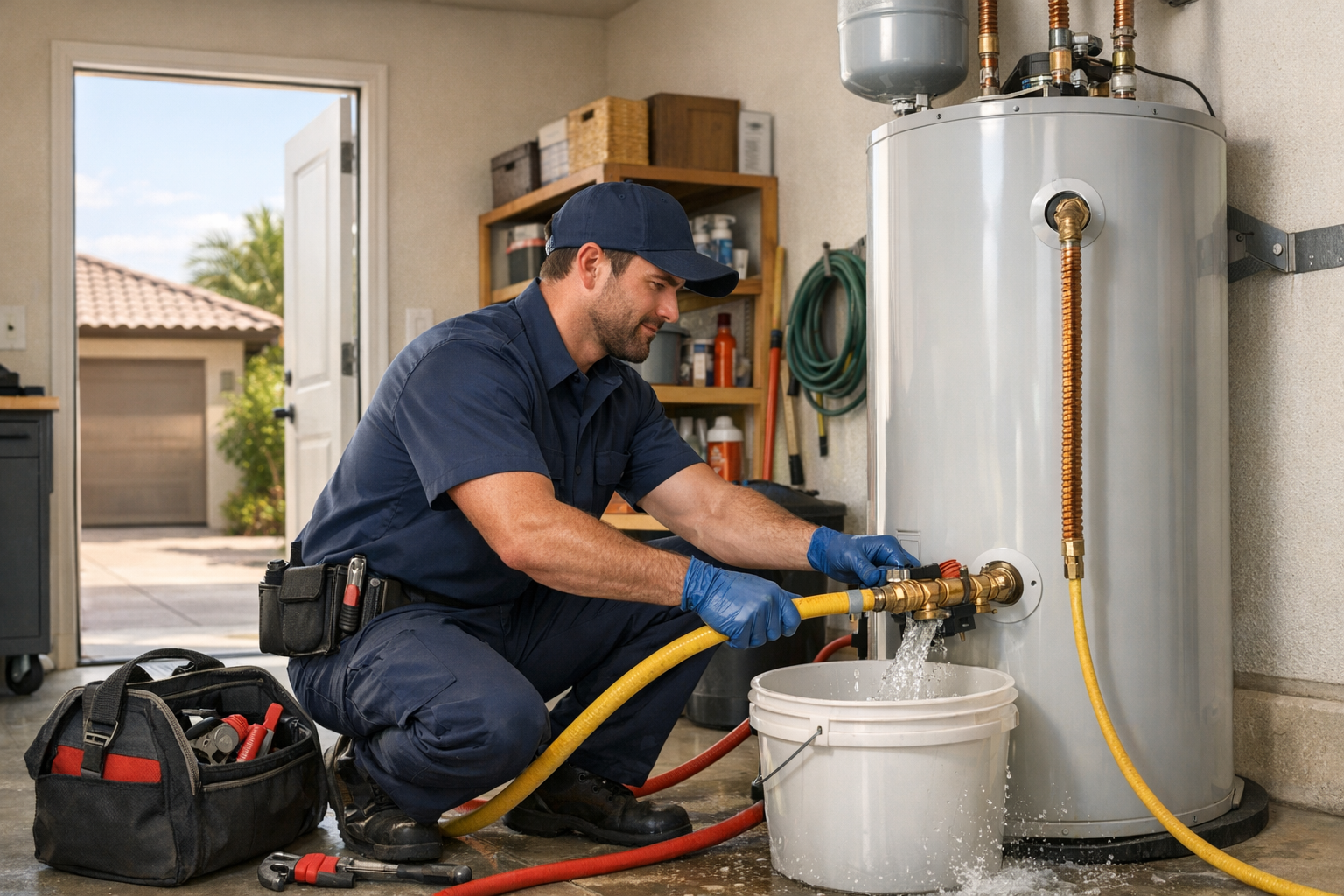 Water Heater Flushing Services in Goodyear AZ: Protect Your System With On Time Plumbing