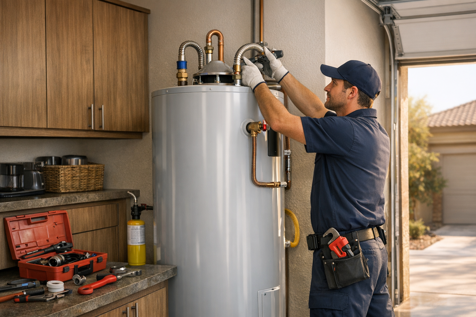 Water Heater Replacement Services in Goodyear, AZ | On Time Plumbing