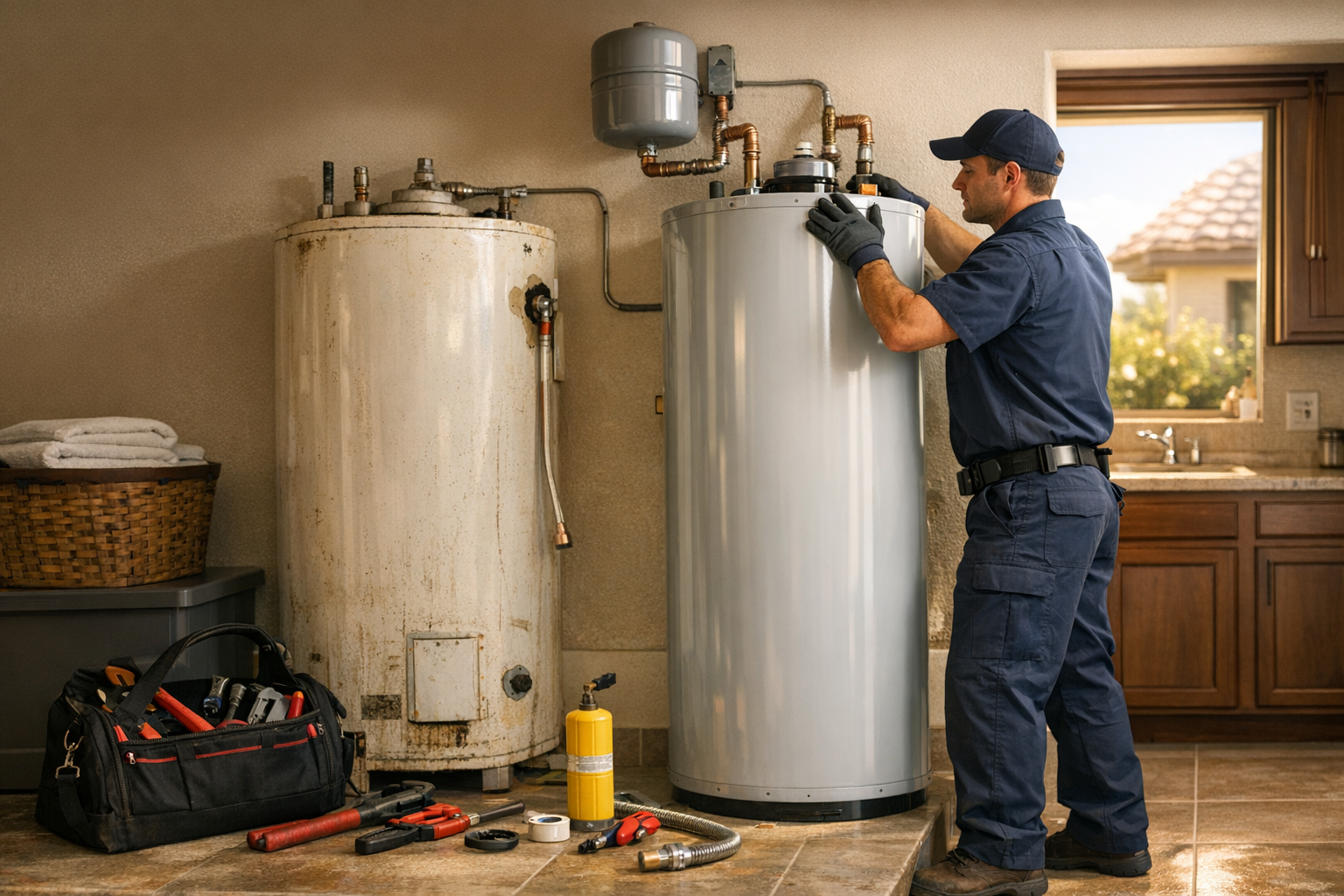 Water Heater Replacement Services in Phoenix, AZ | On Time Plumbing